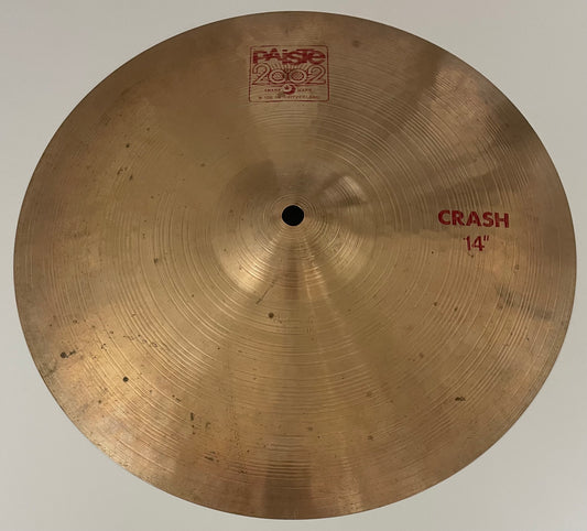 14" Paiste 2002 'Red Label' Crash