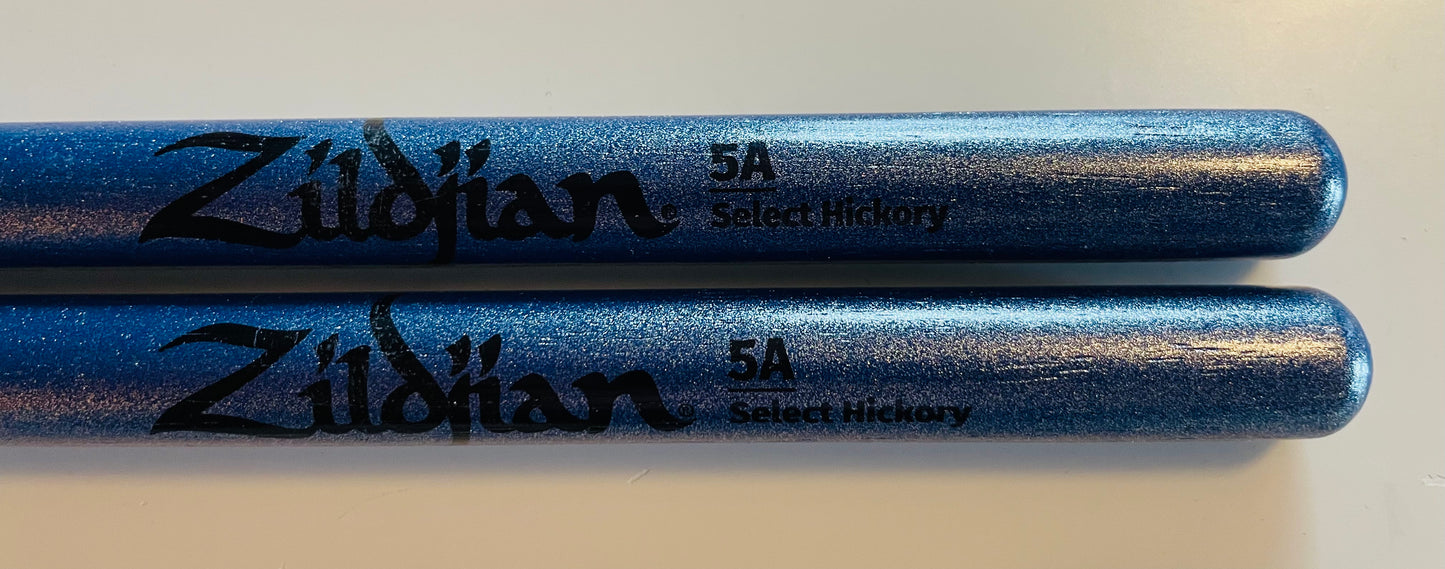Zildjian 5A Chroma (blå)