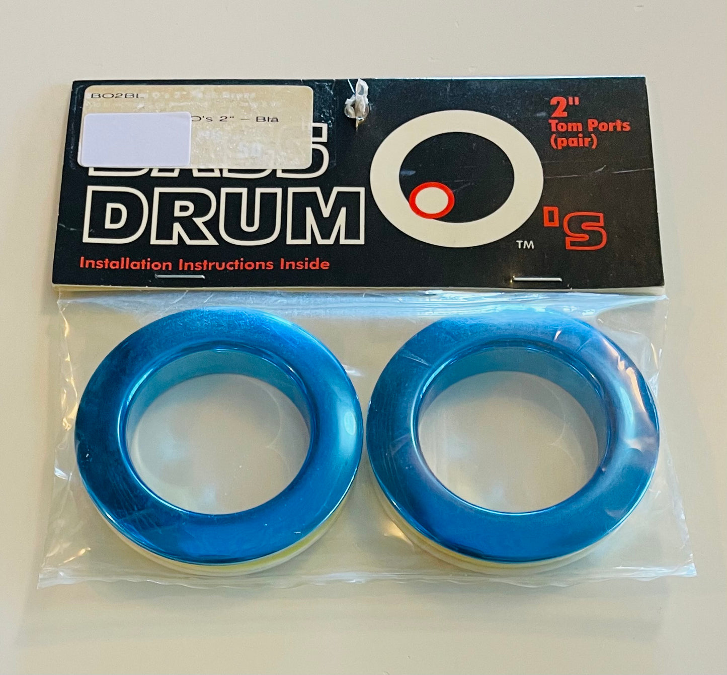 2" Bass Drum O's