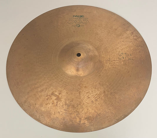 18” Paiste 505 Heavy Crash