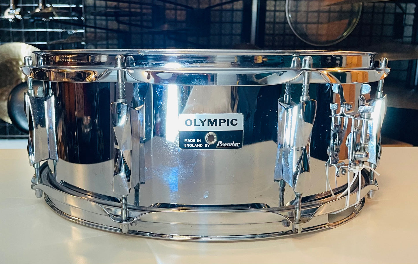 14" x 5,5" Premier Olympic Stål Lilletromme