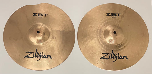 14" Zildjian ZBT Hi-hat (repareret)
