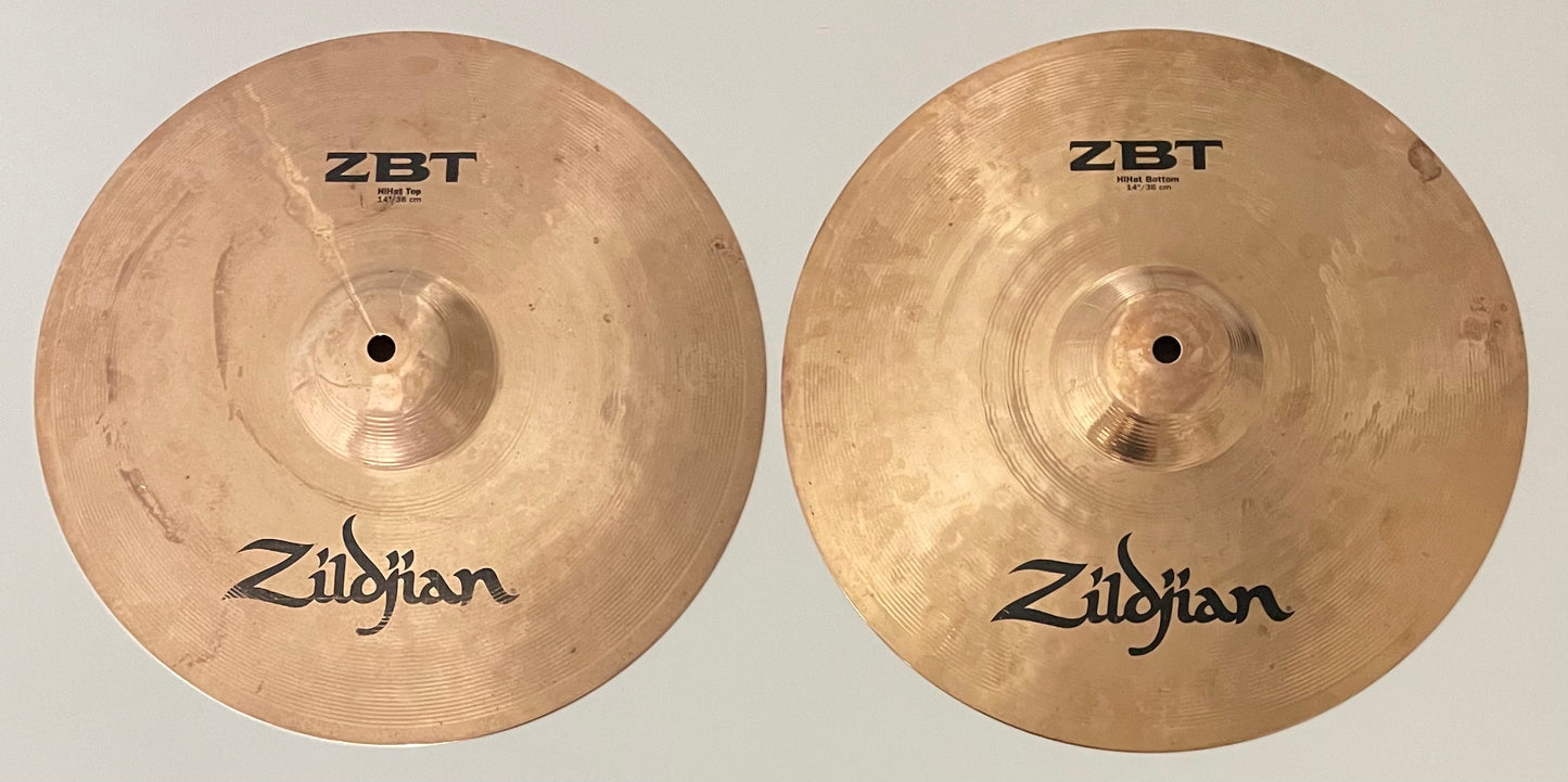 14" Zildjian ZBT Hi-hat