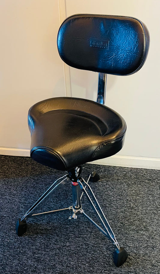 Gibraltar Heavy Duty Trommestol inkl. ryglæn.