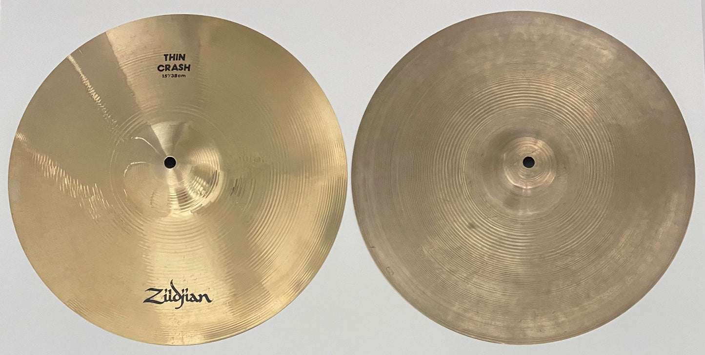 15” Zildjian Avedis Hi-hat (sammensat)