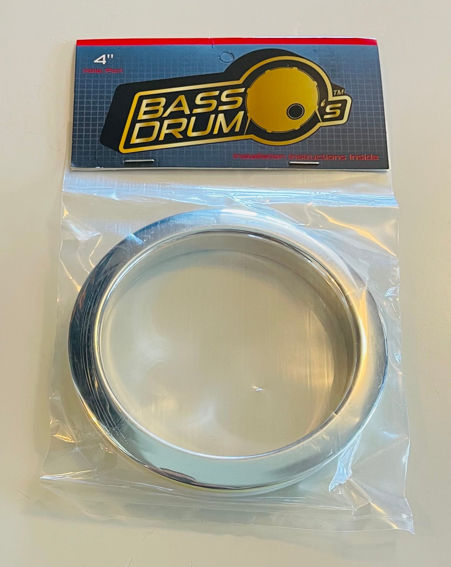 4" Bass Drum O's
