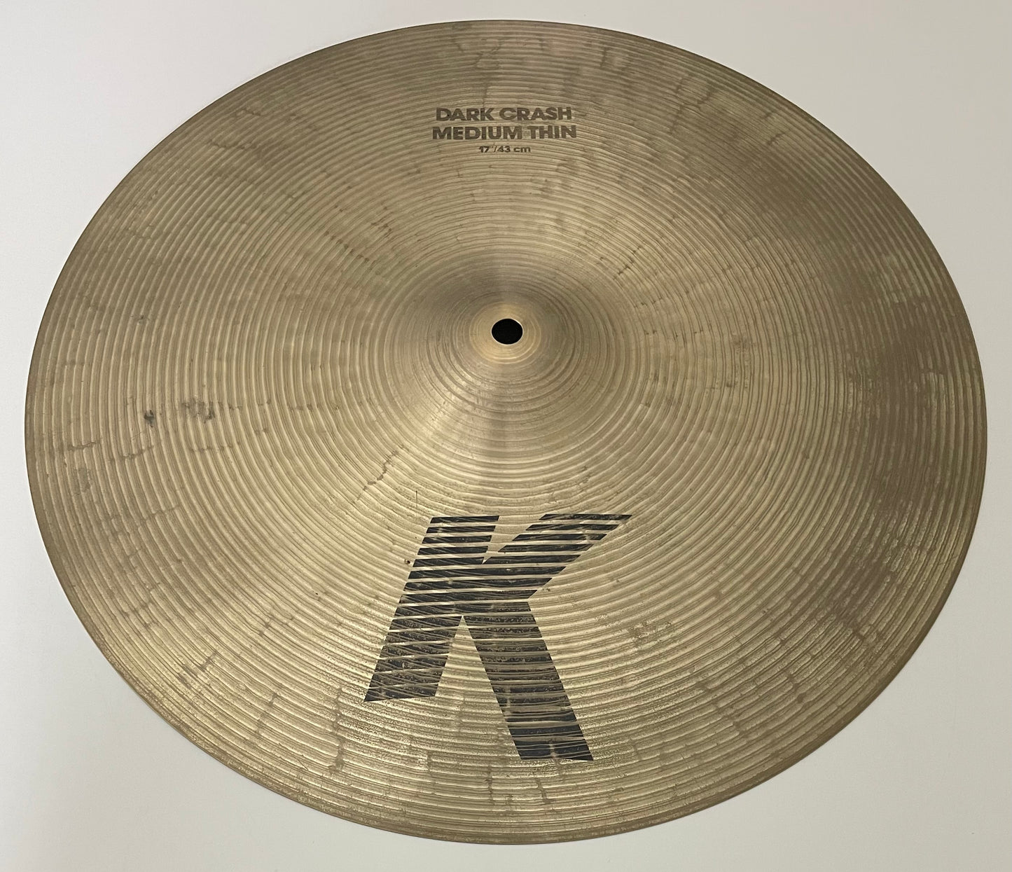 17" Zildjian K Dark Crash Medium Thin