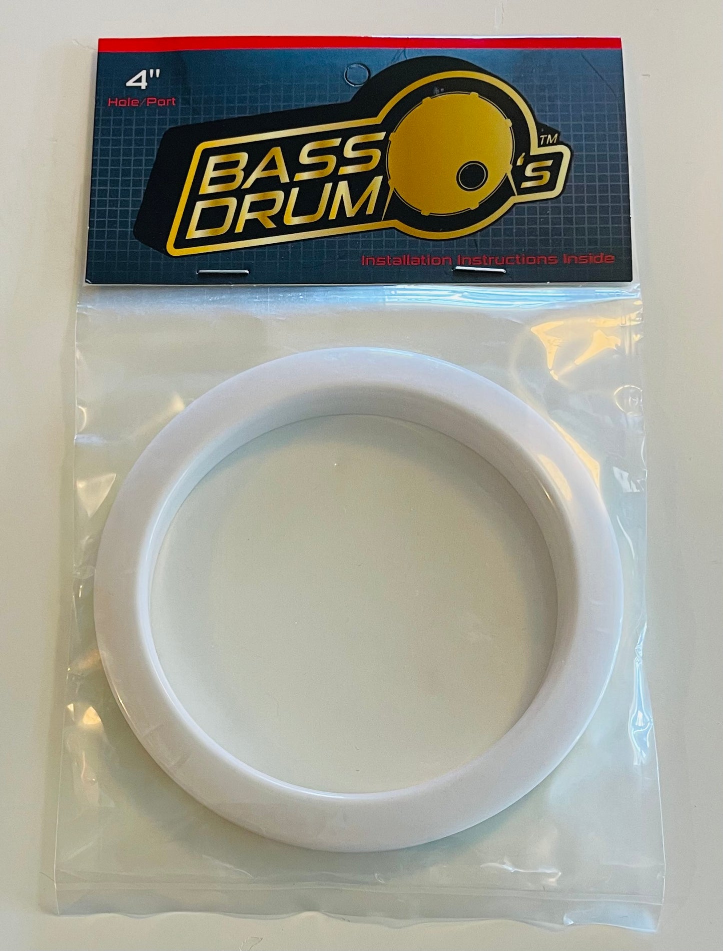 4" Bass Drum O's
