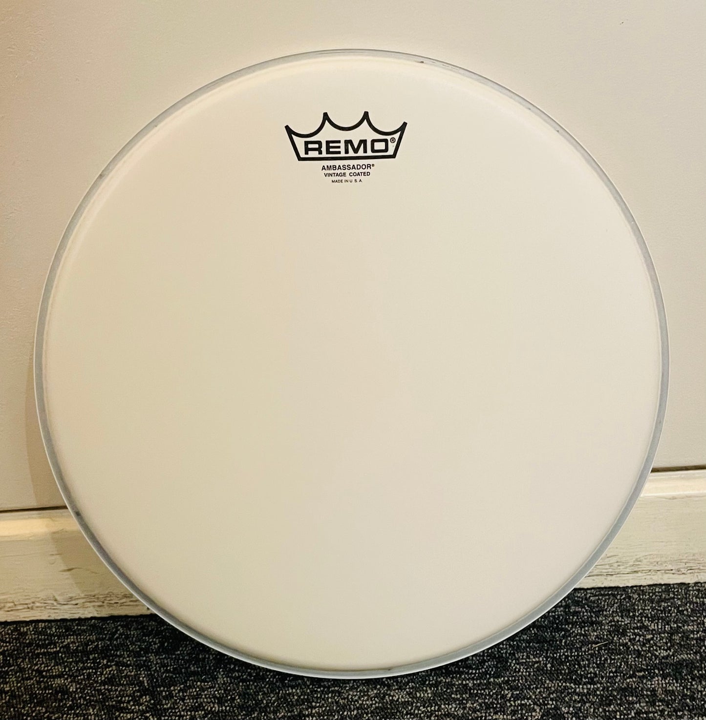 13" Remo Ambassador Vintage Coated