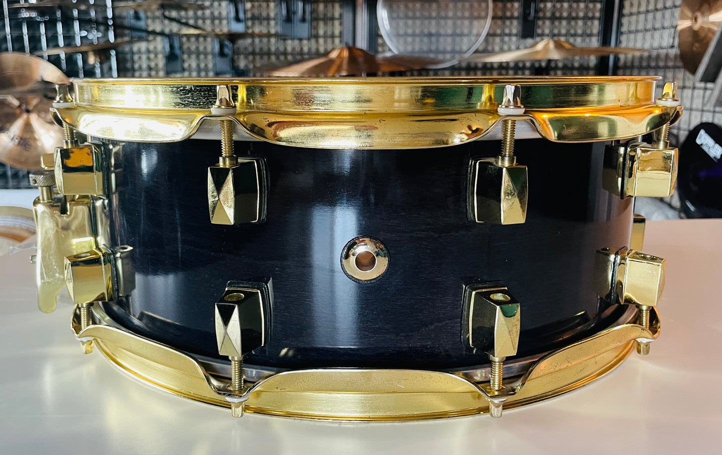 14" x 5.5" World Max Maple/Brass Snare Drum