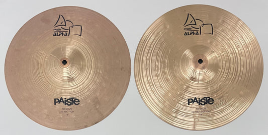 14" Paiste Alpha Medium Hi-hat (3)