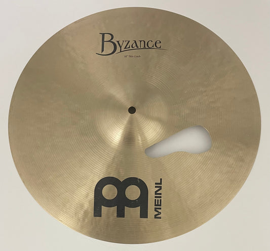 18" Meinl Byzance Thin Crash (repareret)