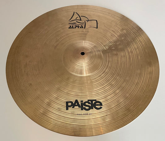 20" Paiste Alpha Full Ride