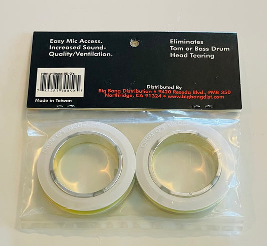 2" Bass Drum O's