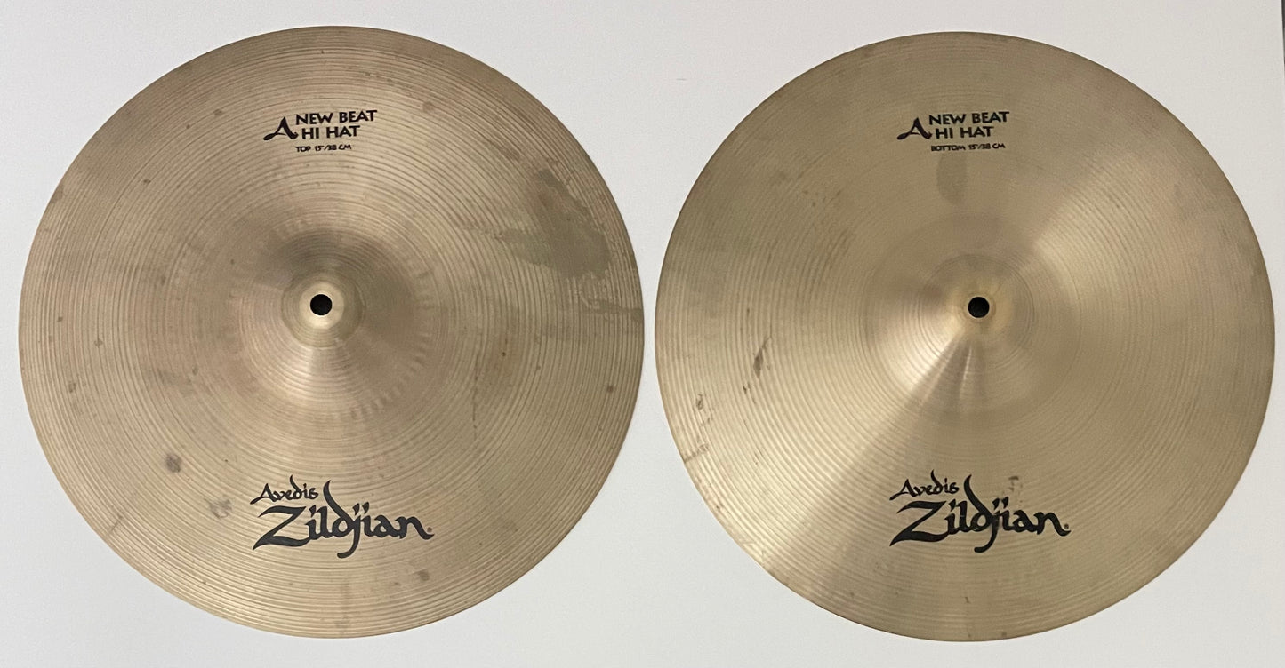 15" Zildjian A-Series New Beat Hi-hat