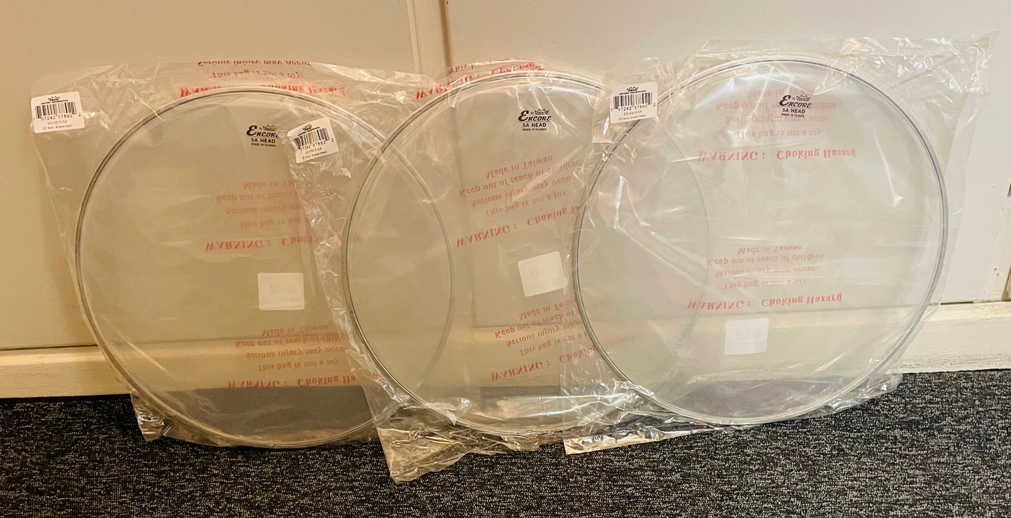 13" Remo Encore Ambassador Hazy