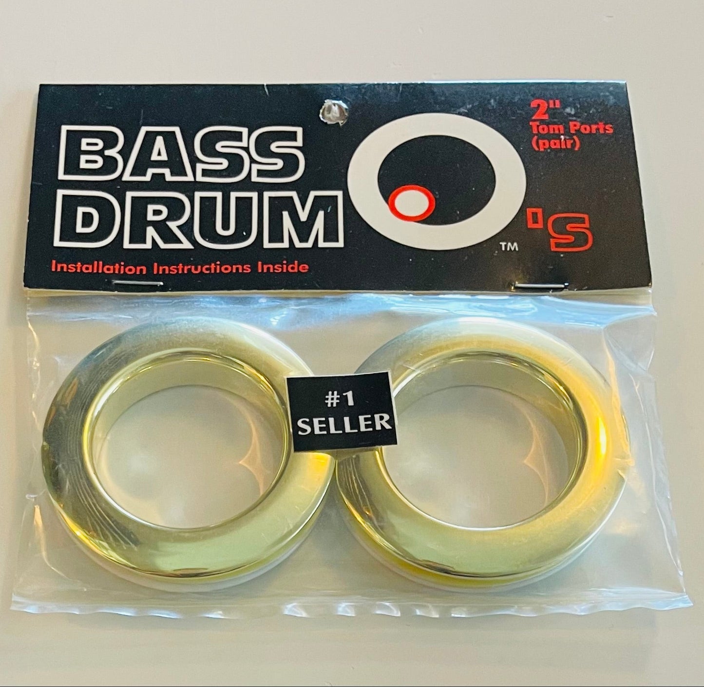 2" Bass Drum O's