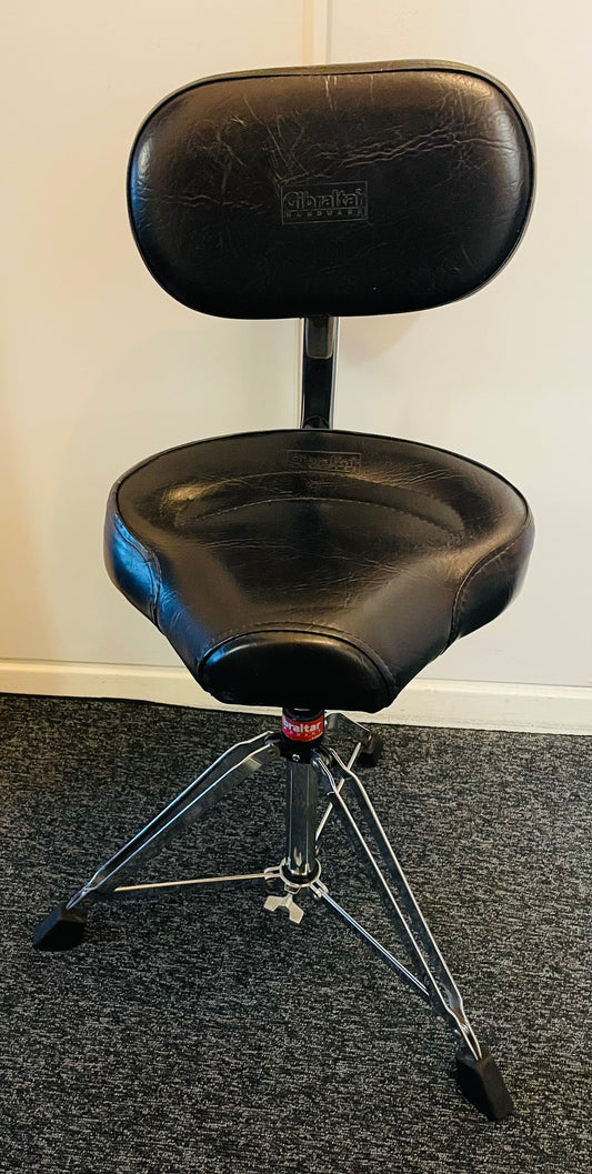 Gibraltar Heavy Duty Trommestol inkl. ryglæn.