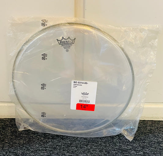 14" Remo Emperor Clear