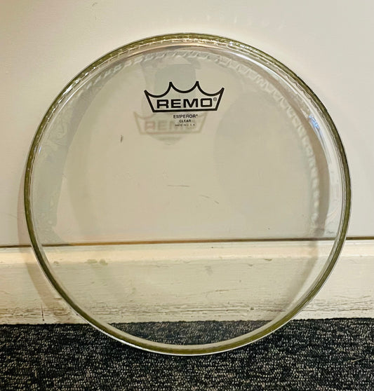 10" Remo Emperor Clear