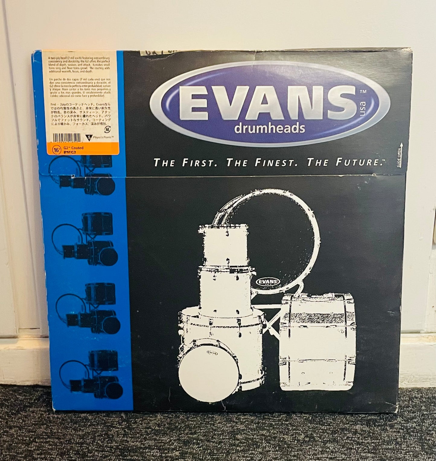 16" Evans G2 Coated (m. ridser)