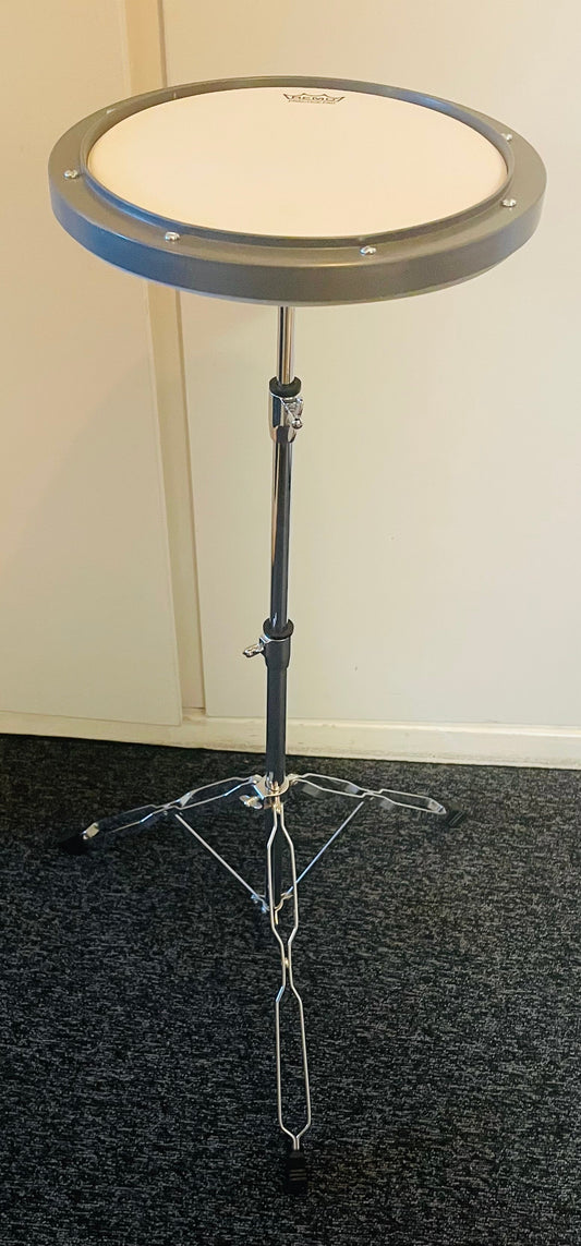 10" Remo Øveplade inkl. Stativ