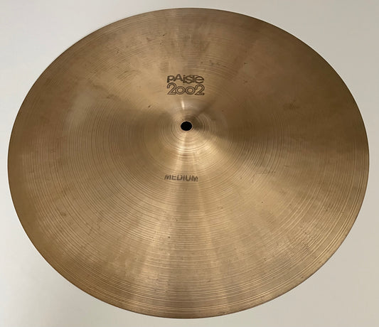 18" Paiste 2002 'Black Label' Medium Crash