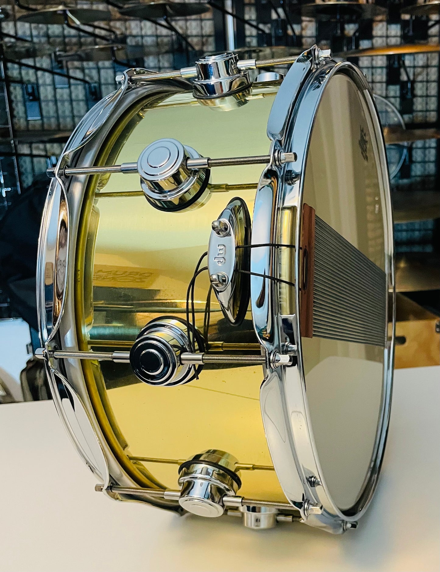 14" x 6,5" DW Collector's Series Messing Lilletromme