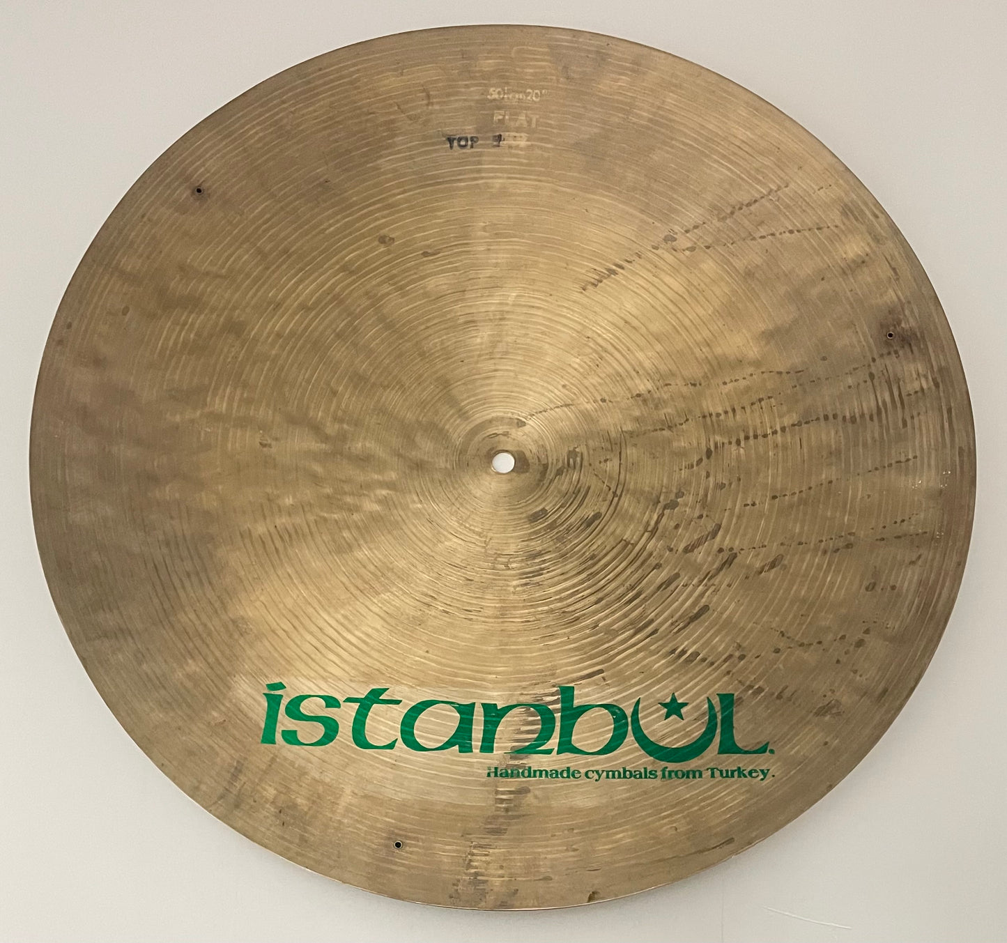 20" Istanbul Agop 'Pre Split' Flat Top Ride (med 3 nitter)