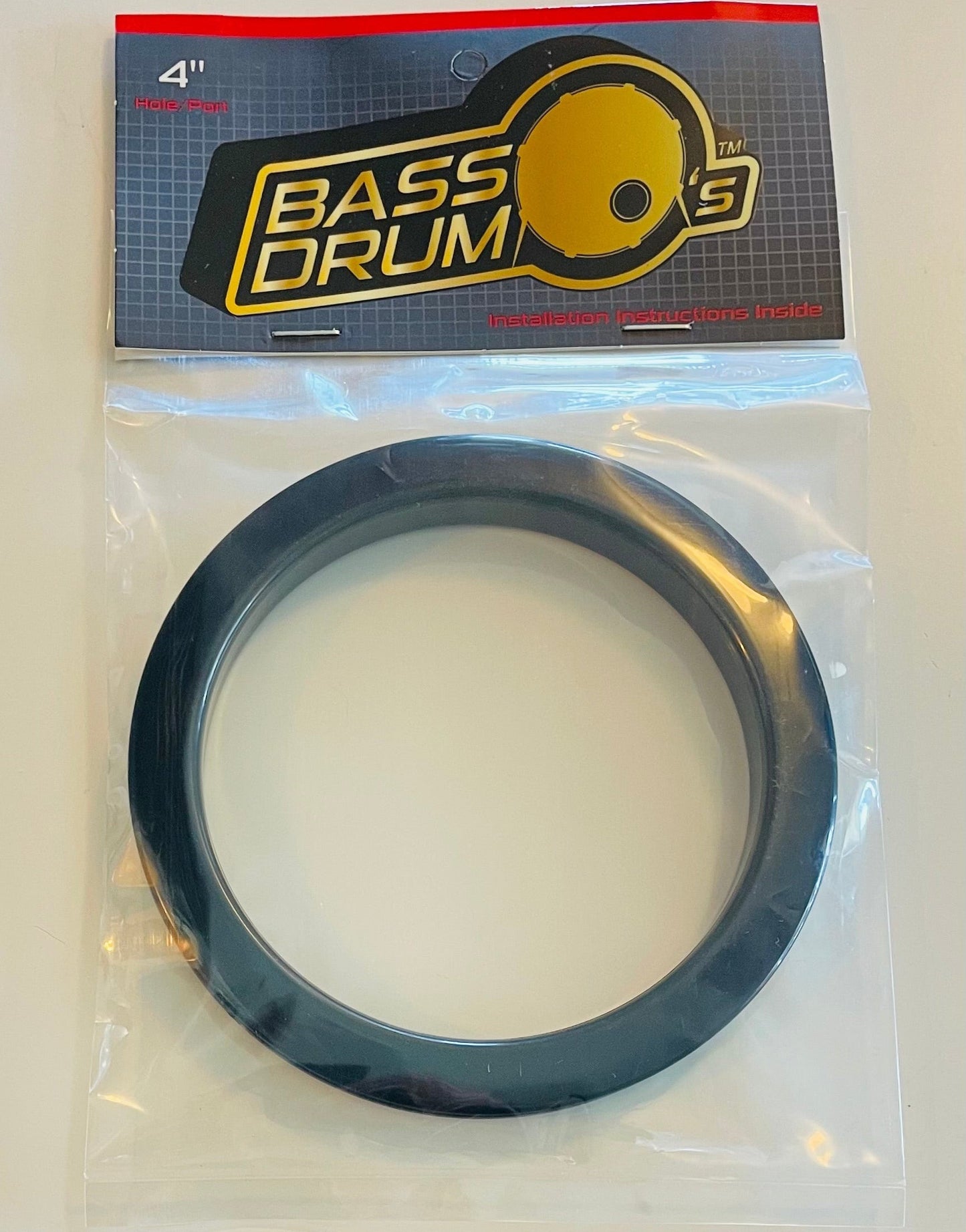 4" Bass Drum O's