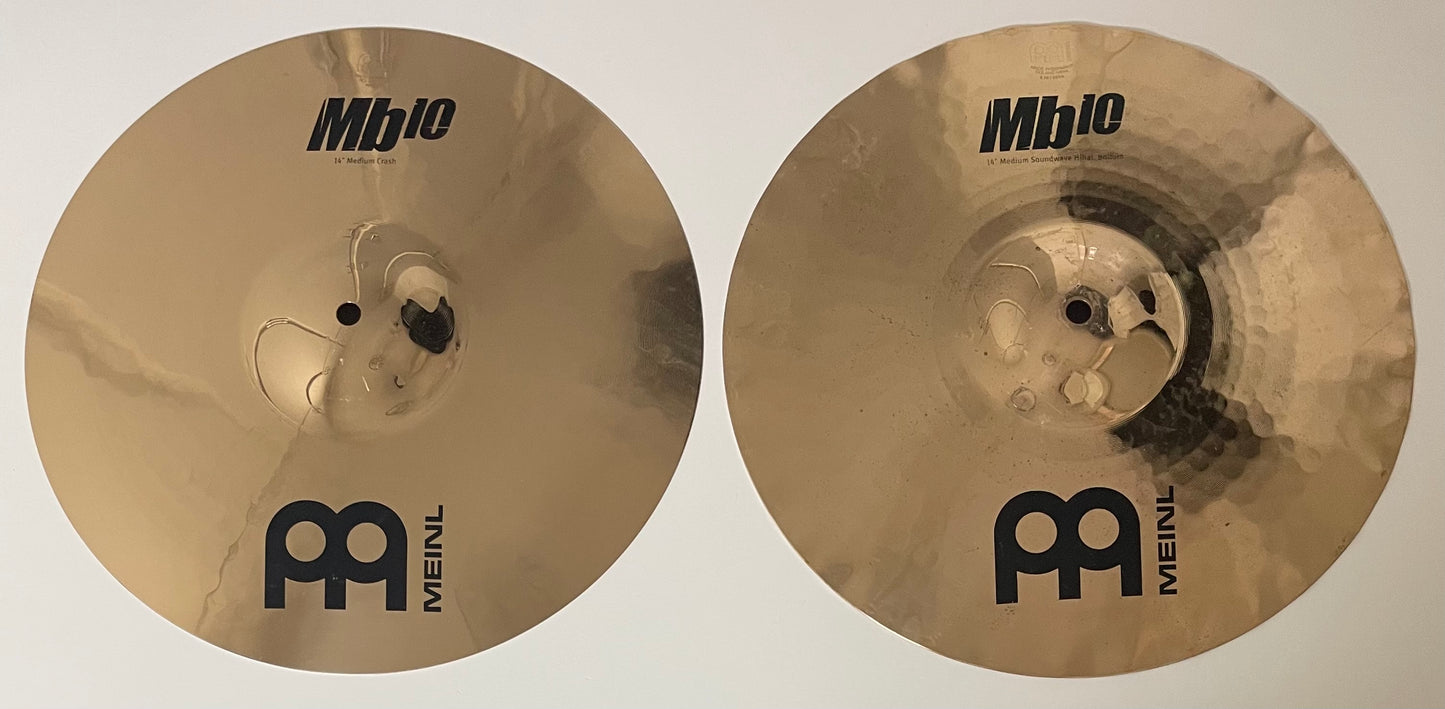 14" Meinl MB10 Soundwave Hi-hat (sammensat)