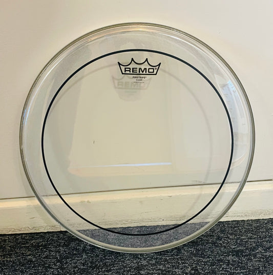 14" Remo pinstipe Clear