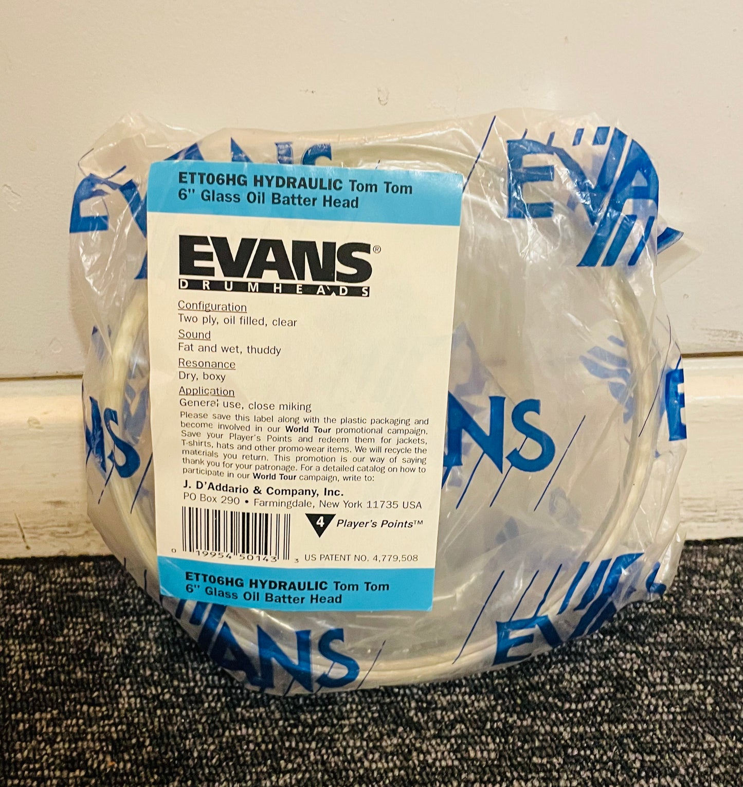 6" Evans Hydraulic Clear