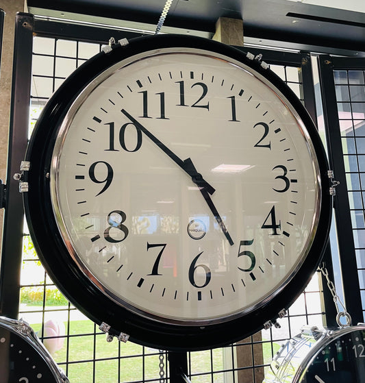 (33) 22" x 9" Wall Clock