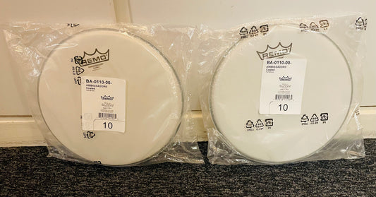 10” Remo Ambassador Coated