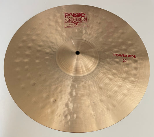 20" Paiste 2002 'Red Label' Power Ride