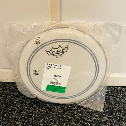 10" Remo Powerstroke 3 Coated