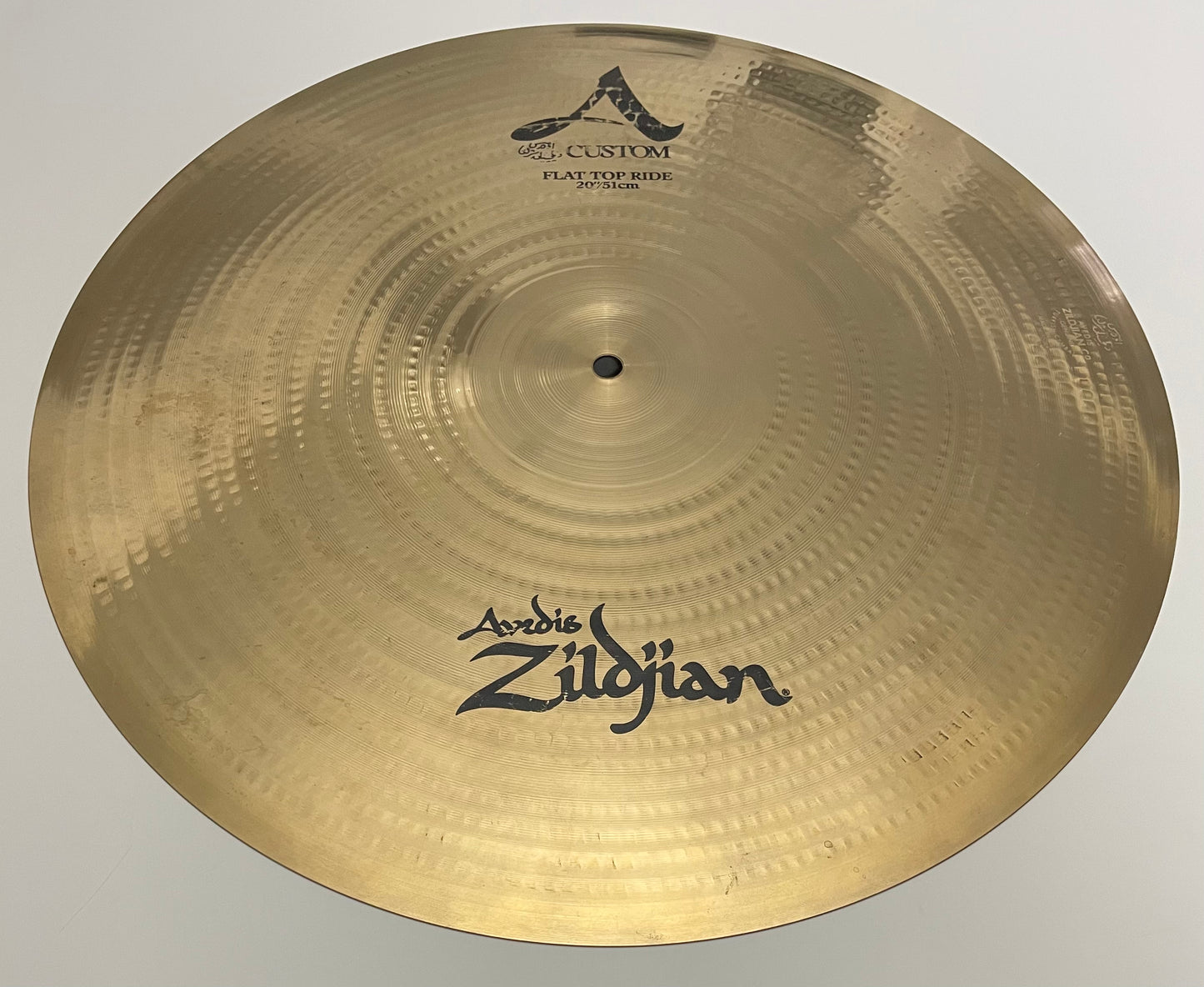 20" Zildjian A Custom Flat Top Ride