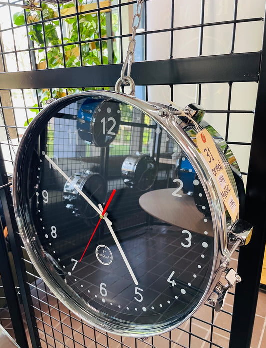 (31) 14" x 7" Chain Clock