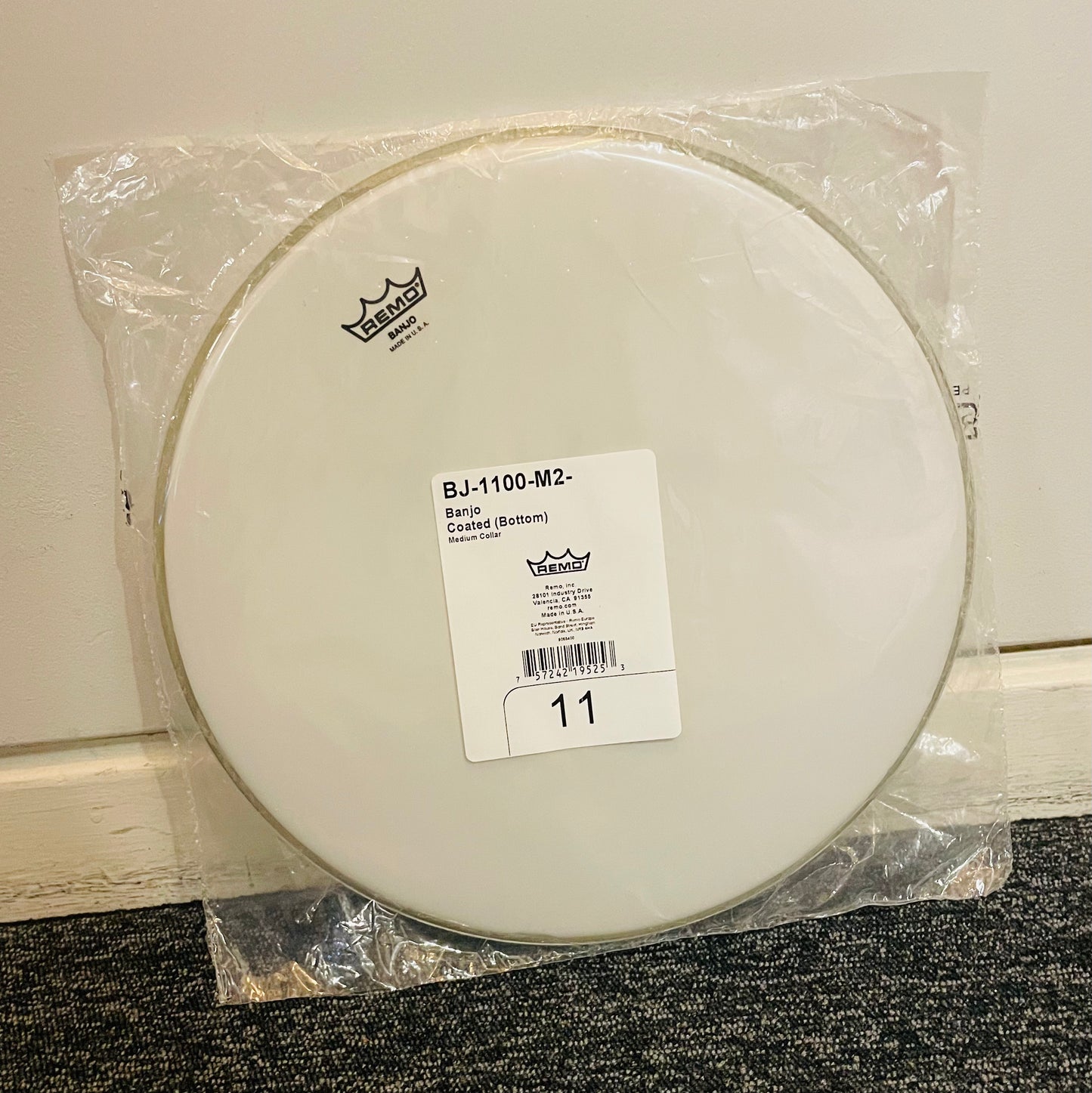 11" Remo Clear (Banjo)