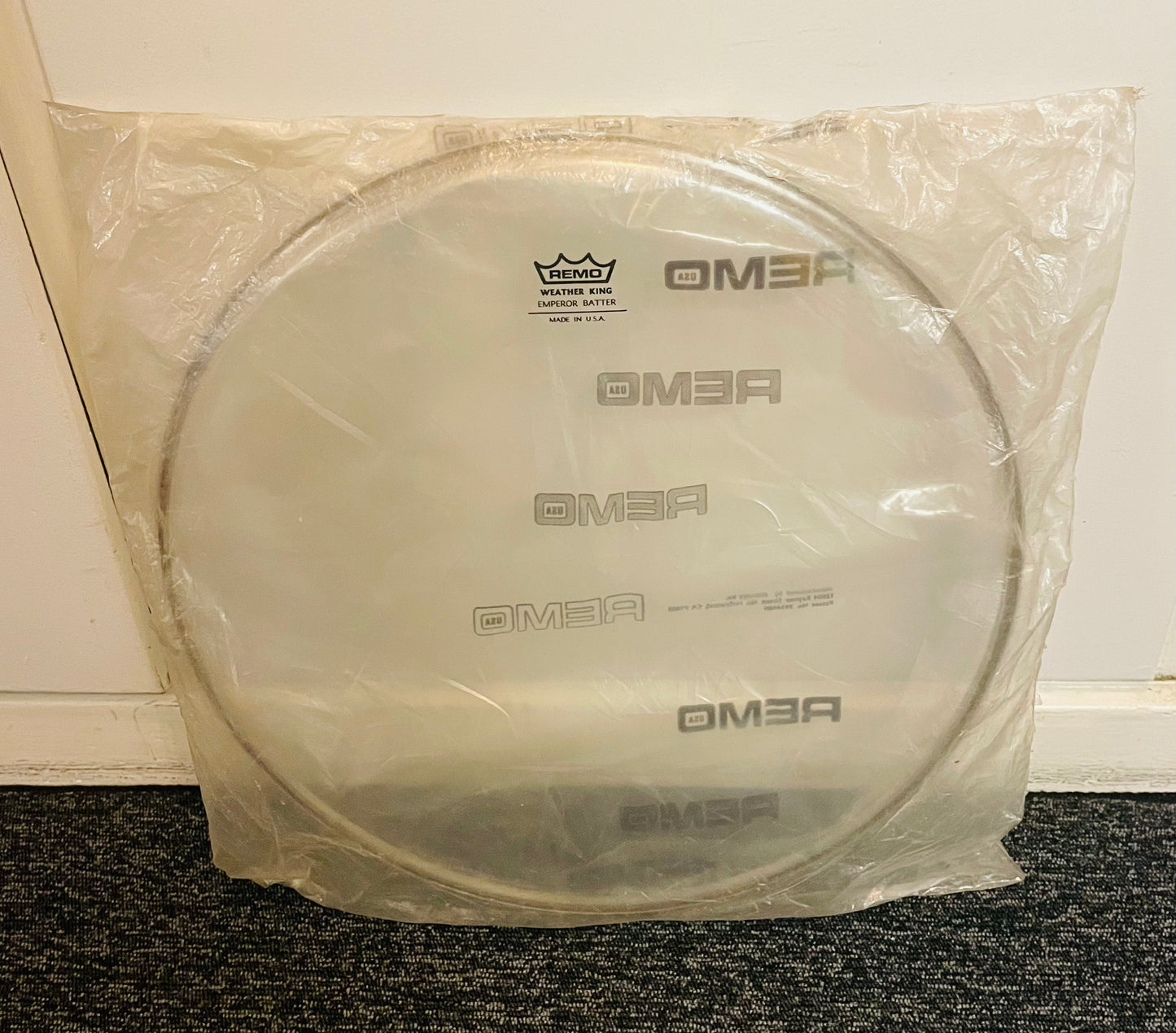 15" Remo Emperor Clear