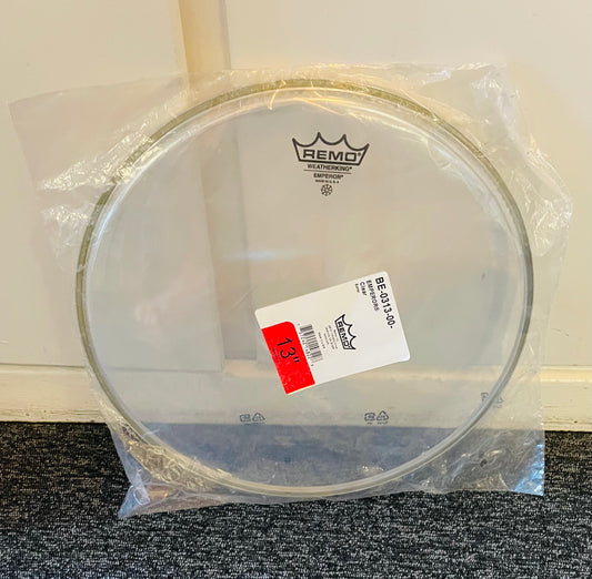 13" Remo Emperor Clear