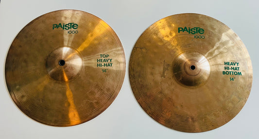 14" Paiste 1000 Heavy Hi-hat