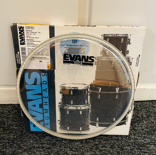 10" Evans G2 Rock Clear