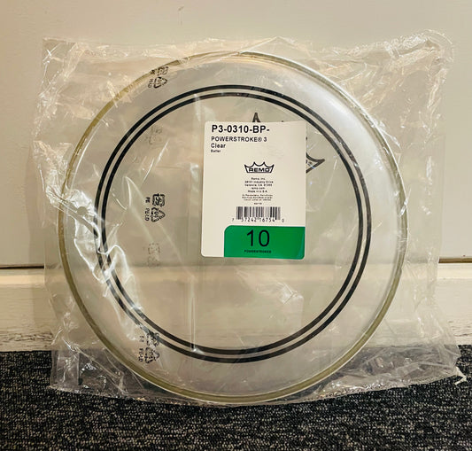 10" Remo Powerstroke 3 Clear