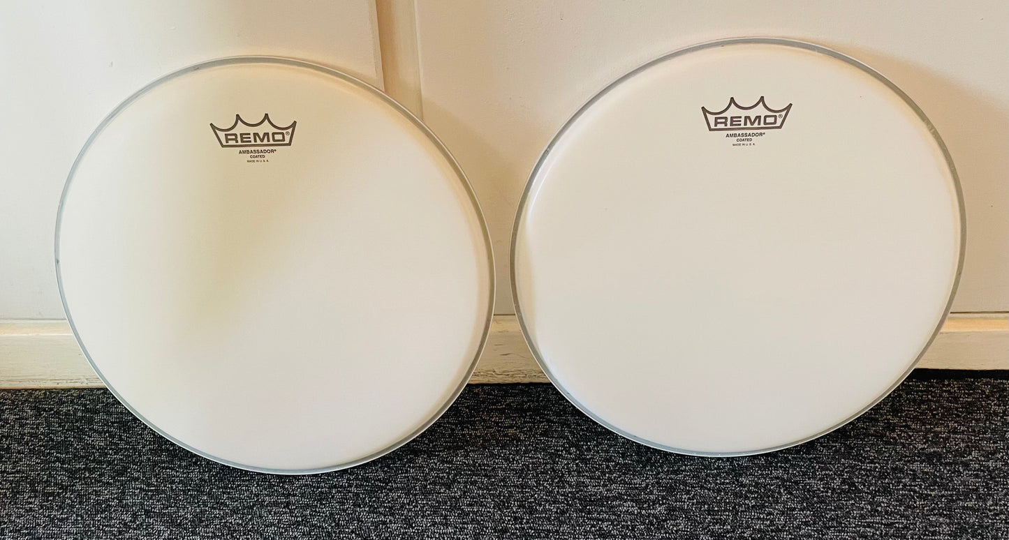 13” Remo Ambassador Coated