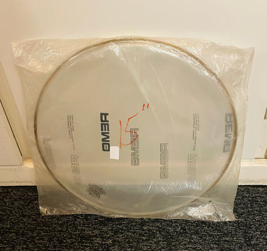 15" Remo Ambassador Clear