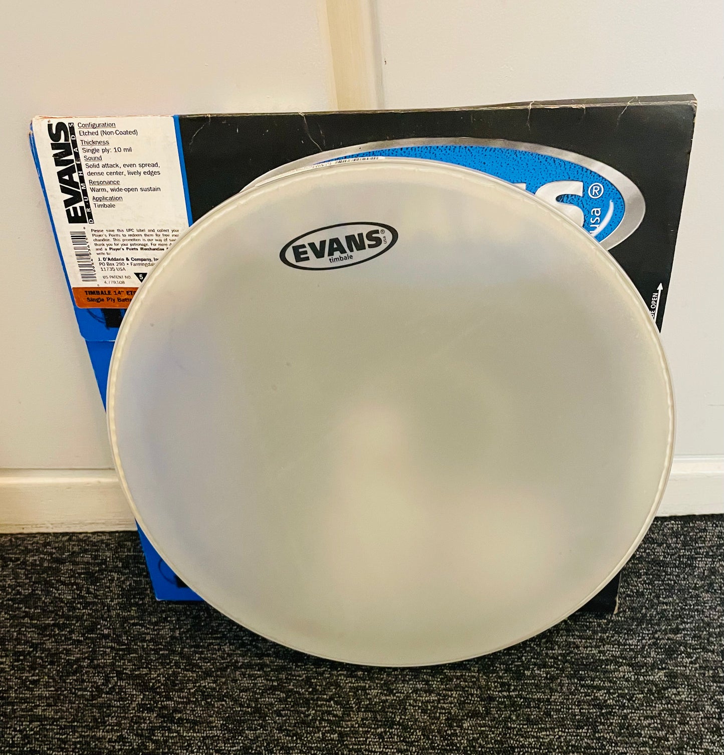 14" Evans Timbale