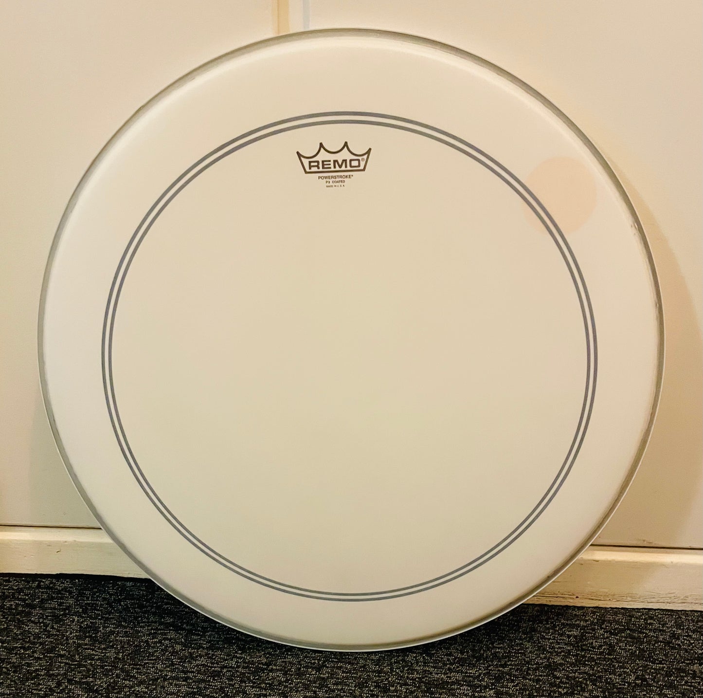 22" Remo Powerstroke 3 Coated