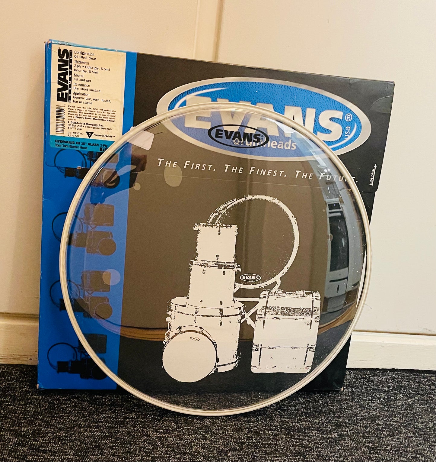 15" Evans Hydraulic Glass